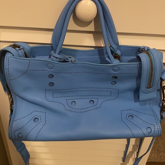 Balenciaga Handbags - Balenciaga crossbody blue